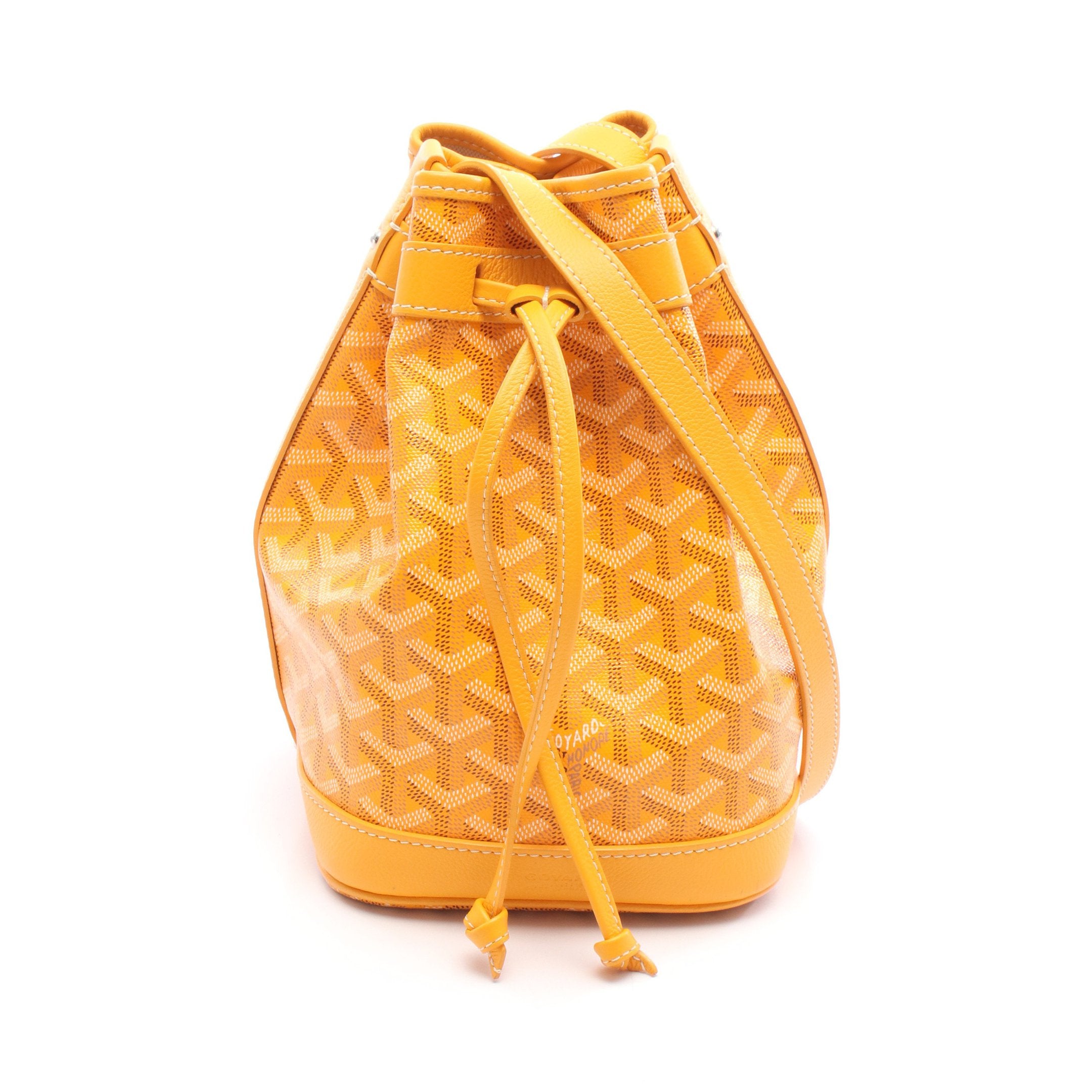 ゴヤール GOYARD ホーボーバッグ イエロー コーティングキャンバス レディース ショルダーバッグ Goyard Pre-Owned 2022 ゴヤールディン ボエム ホーボーバッグ
