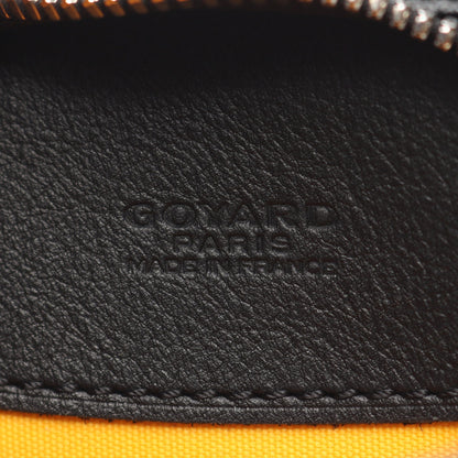 ヒロンデル ショルダーバッグ コーティングキャンバス レザー ブラック マルチカラー ゴヤール バッグ GOYARD
