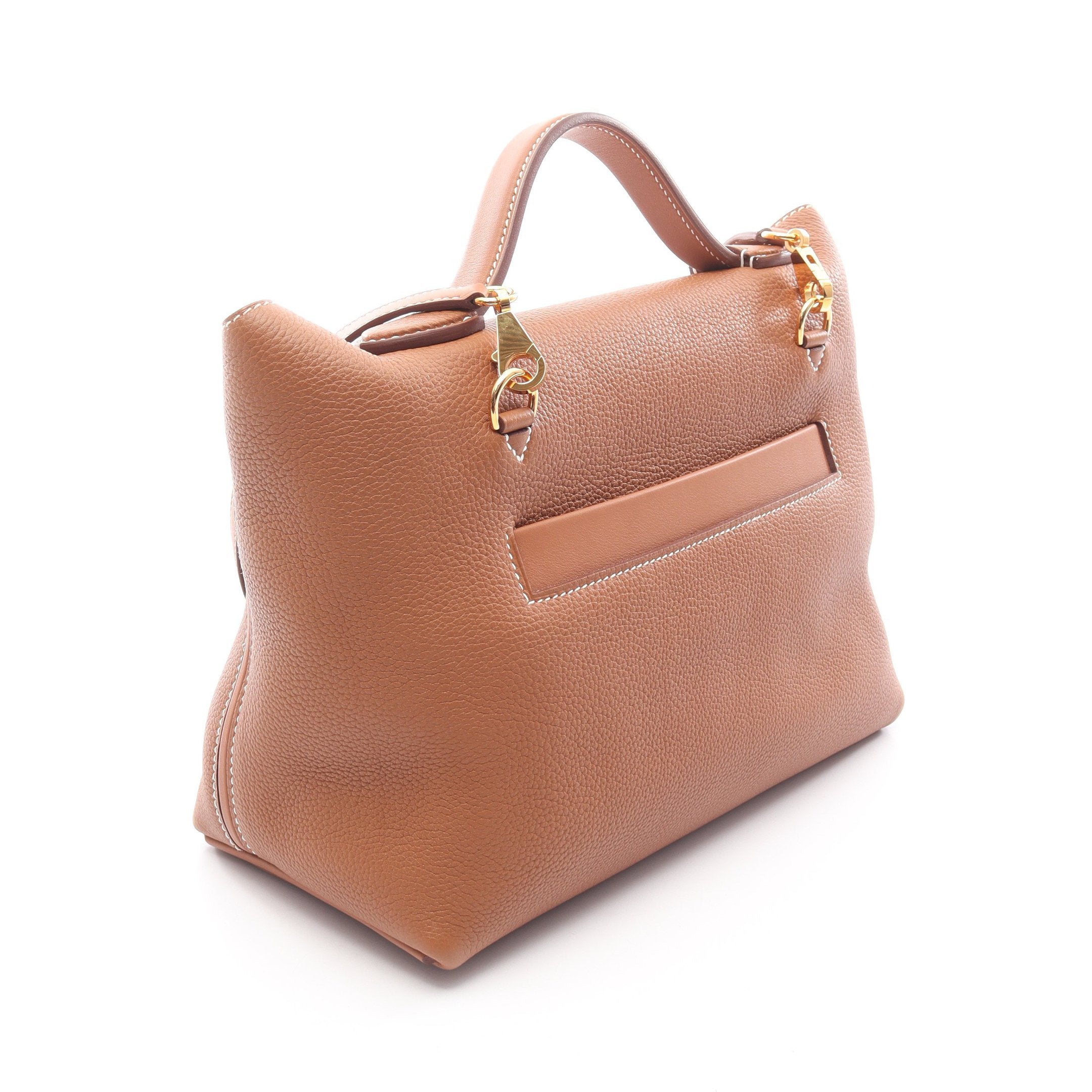 サック 24/24 ヴァンキャトル29 ゴールド ハンドバッグ トゴ ヴォー