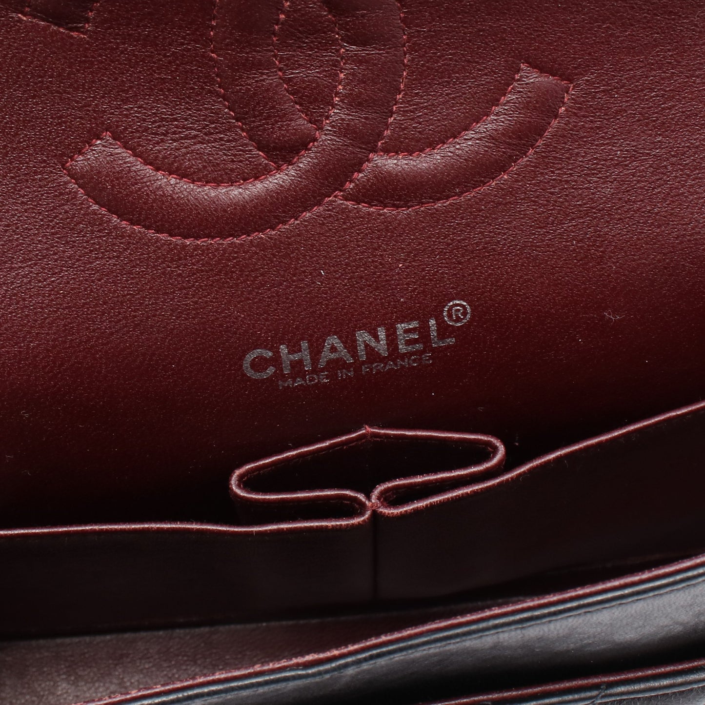 マトラッセ Wフラップ Wチェーンショルダーバッグ ラムスキン ブラック シルバー金具 シャネル バッグ CHANEL