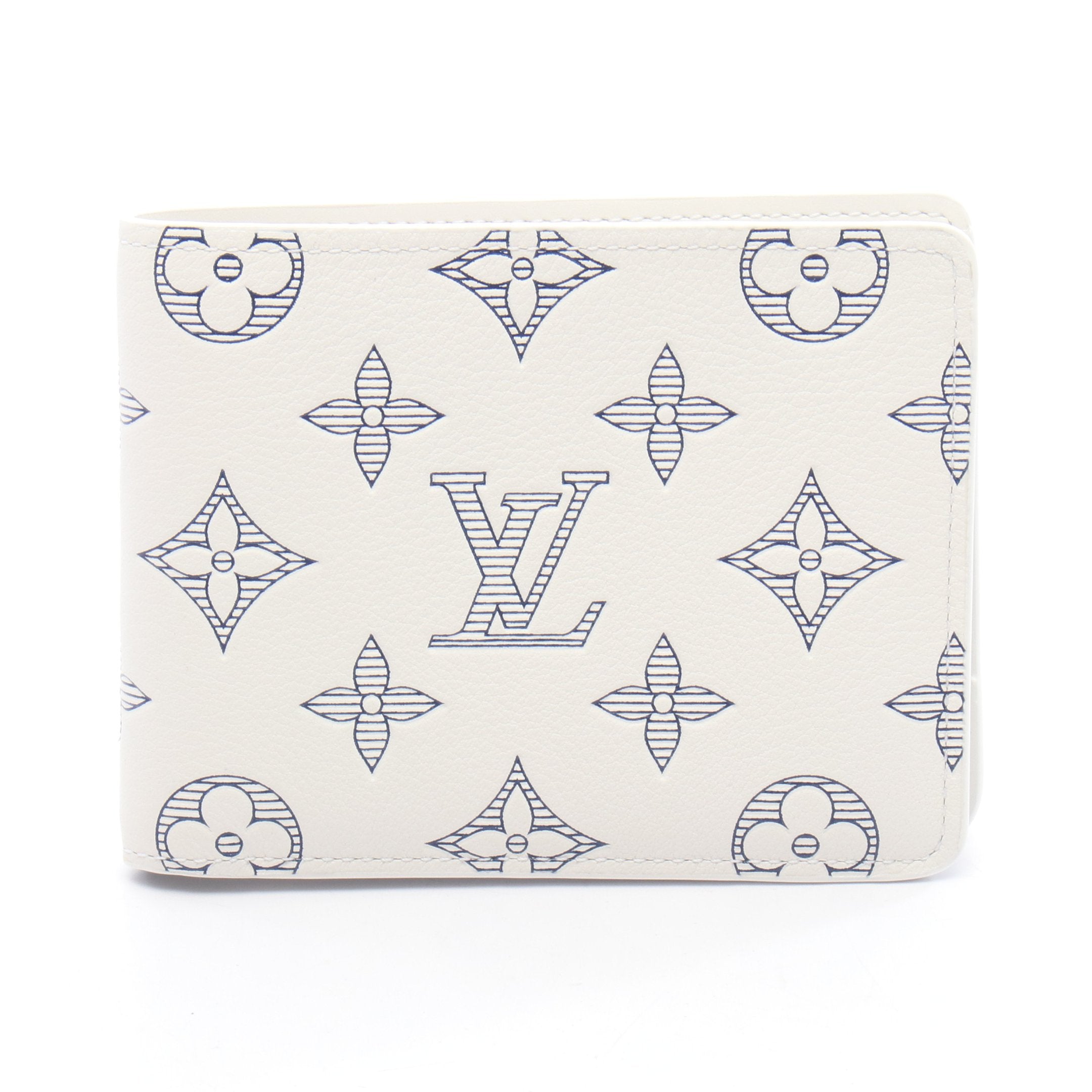 ポルトフォイユ ミュルティプル モノグラムシャドウ 二つ折り財布