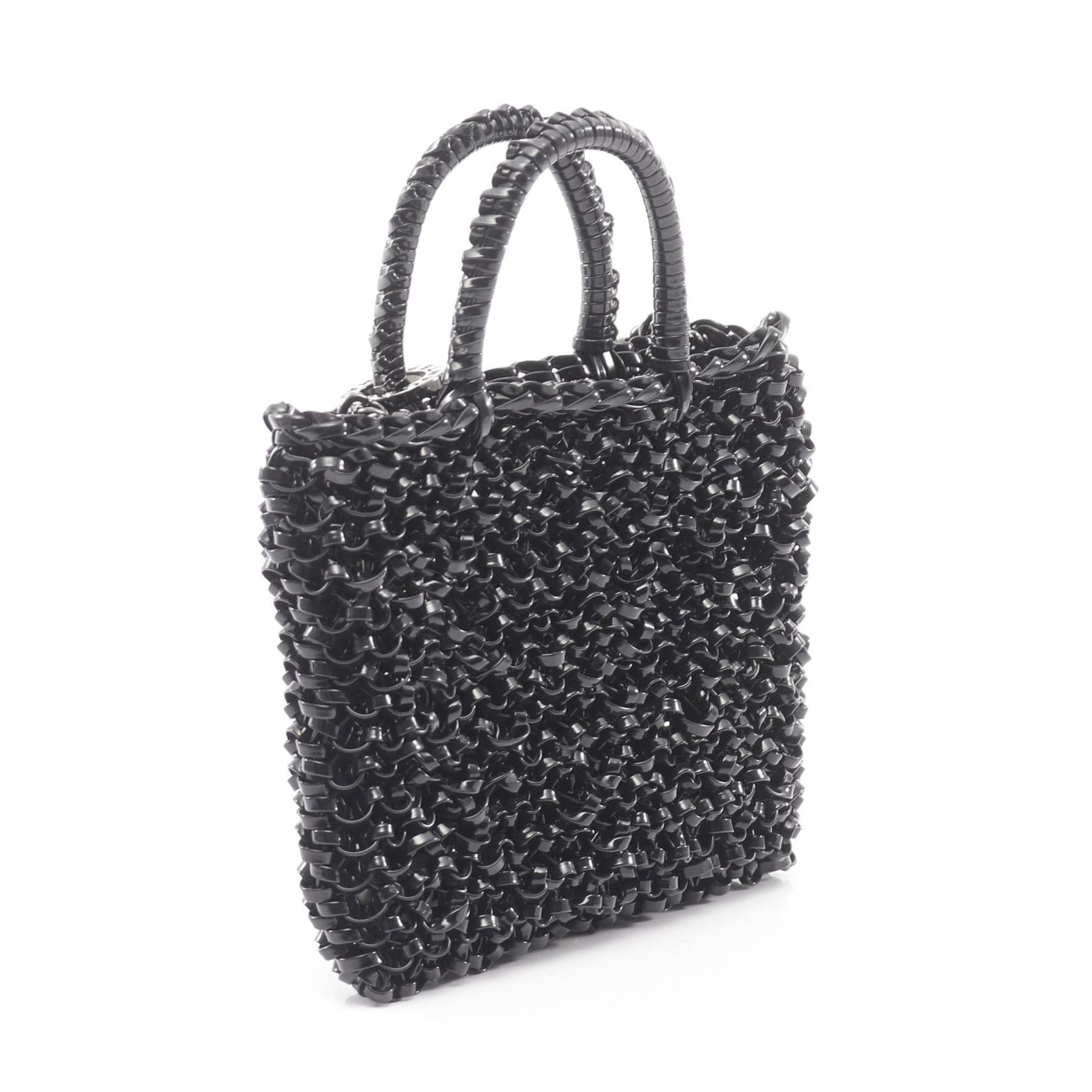 ワイヤーバッグ ピコ チェーンショルダーバッグ PVC ブラック