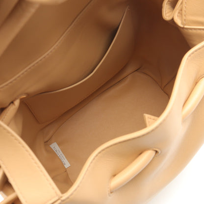 BEAK ビーク ハンドバッグ レザー ライトベージュ ボッテガヴェネタ バッグ BOTTEGA VENETA