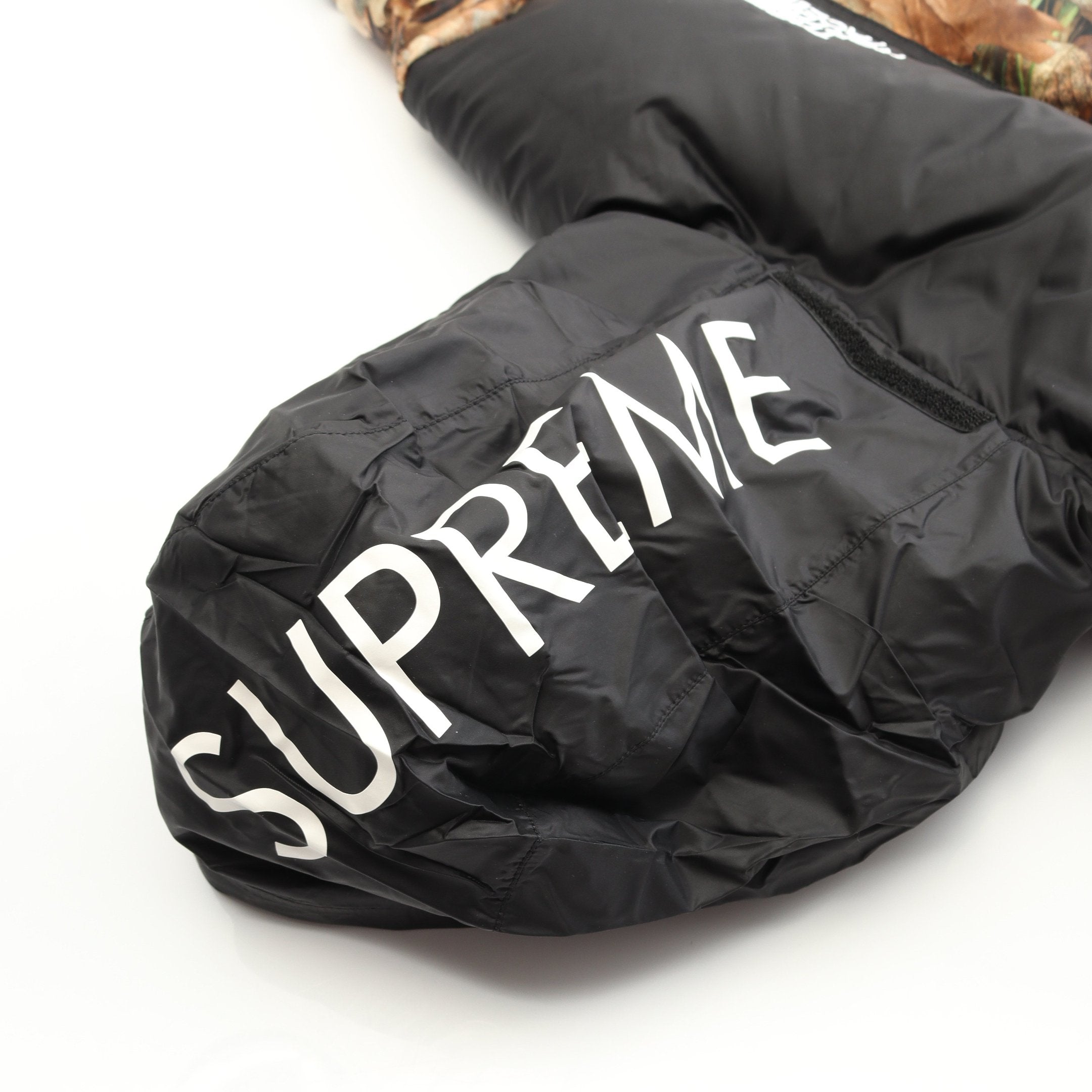 Supreme × THE NORTH FACE ヌプシ ダウンジャケット ナイロン ブラック