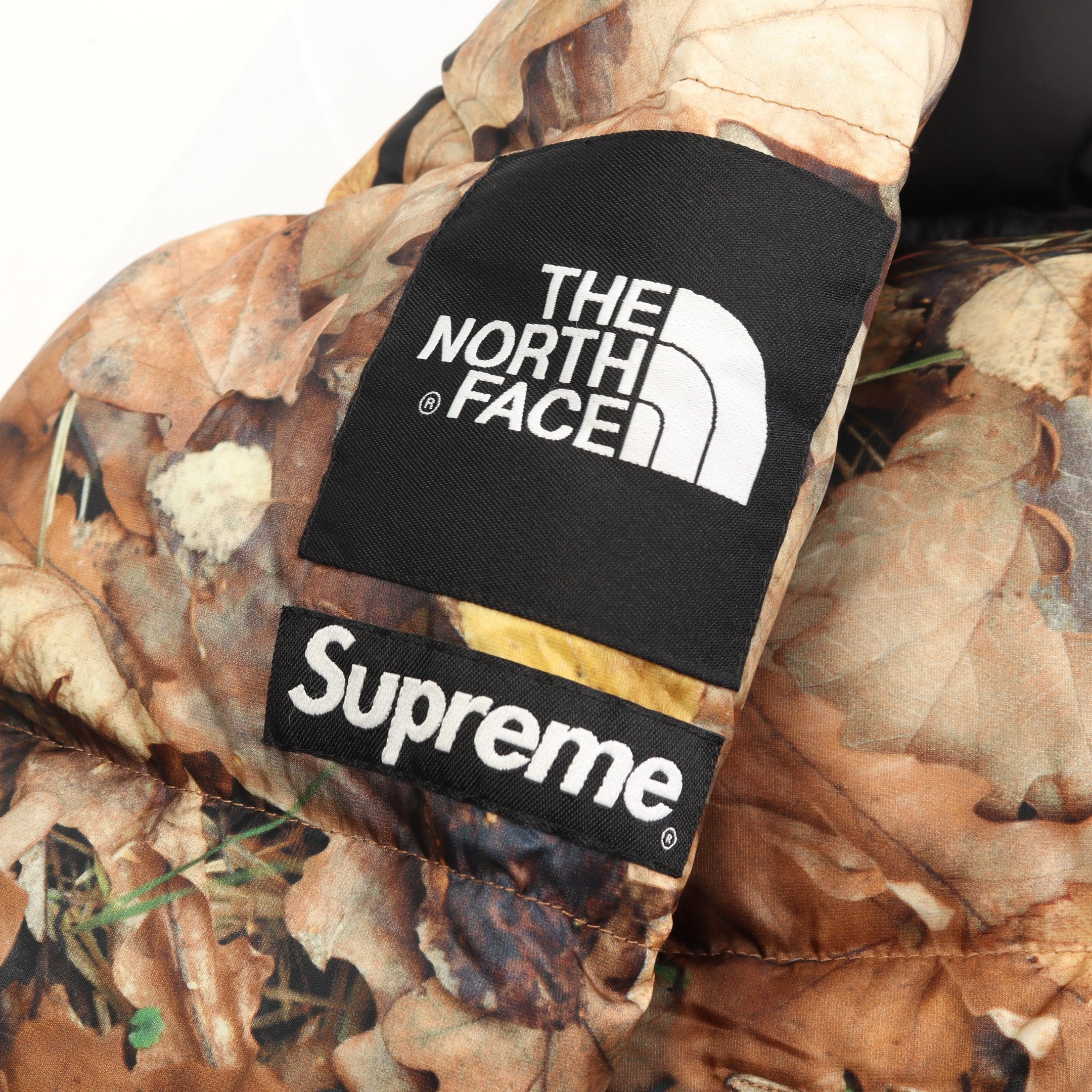 Supreme × THE NORTH FACE ヌプシ ダウンジャケット ナイロン ブラック