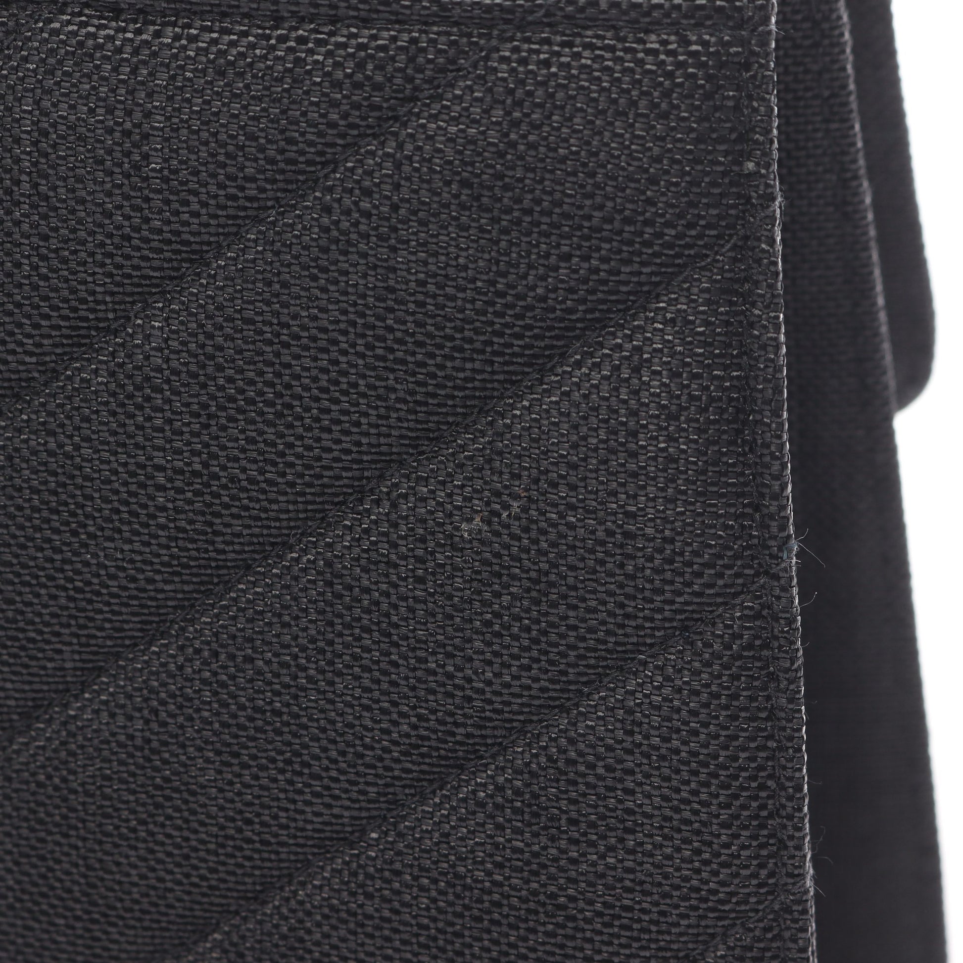 マトラッセ トップハンドルバッグ ハンドバッグ キャンバス レザー ブラック ゴールド金具 2WAY シャネル バッグ CHANEL