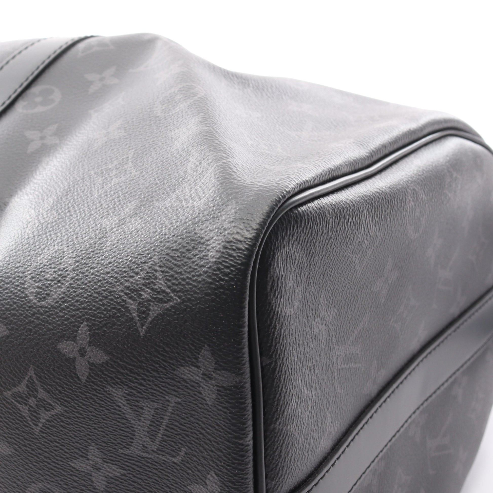 キーポル バンドリエール45 モノグラムエクリプス ボストンバッグ PVC レザー ブラック 2WAY ルイヴィトン バッグ LOUIS VUITTON