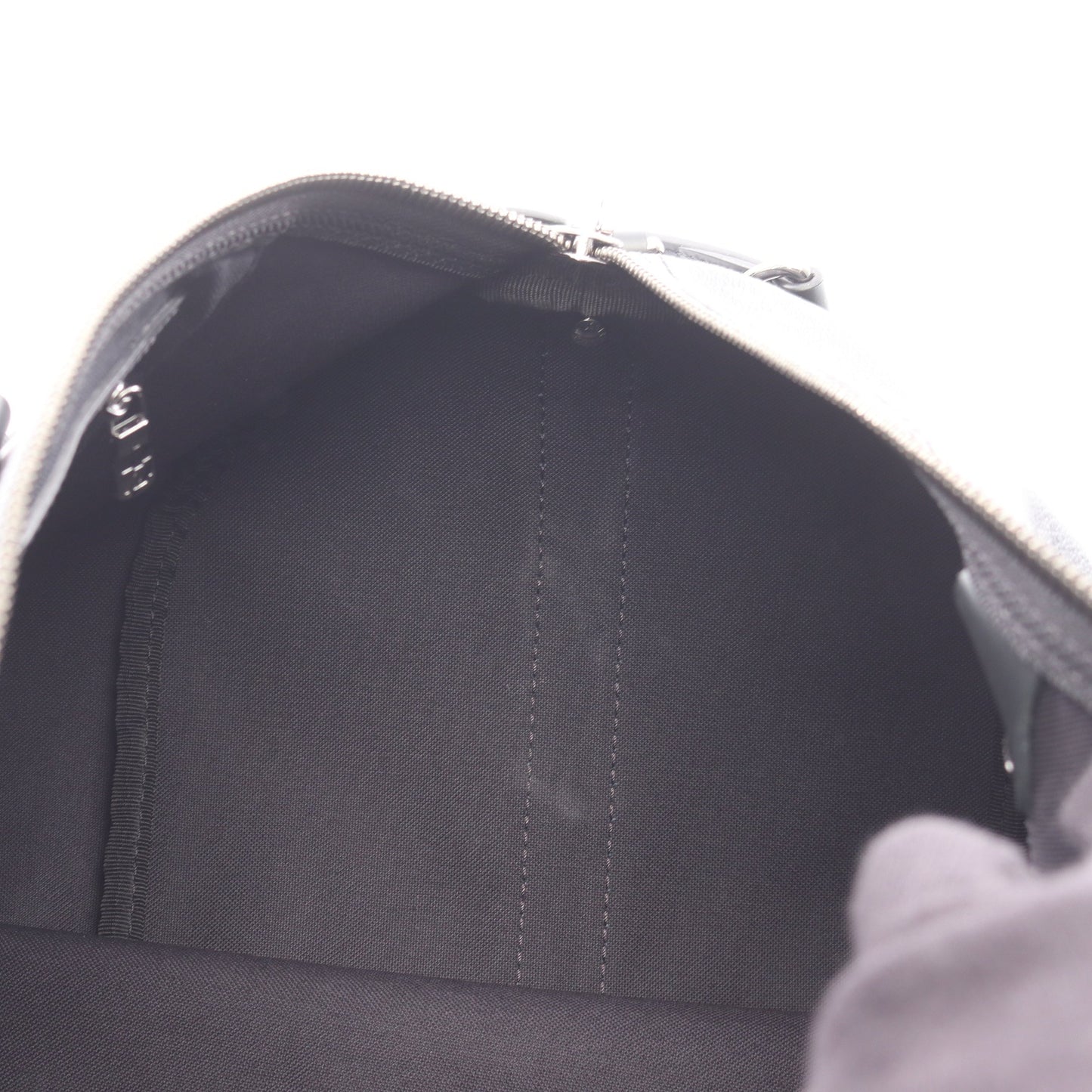 キーポル バンドリエール45 モノグラムエクリプス ボストンバッグ PVC レザー ブラック 2WAY ルイヴィトン バッグ LOUIS VUITTON