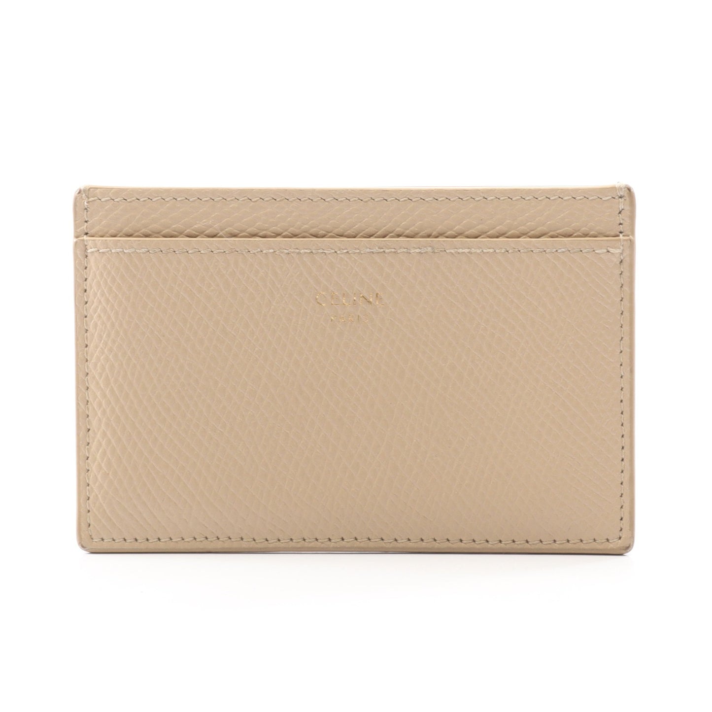 カードホルダー カードケース レザー ベージュ セリーヌ 財布・小物 CELINE