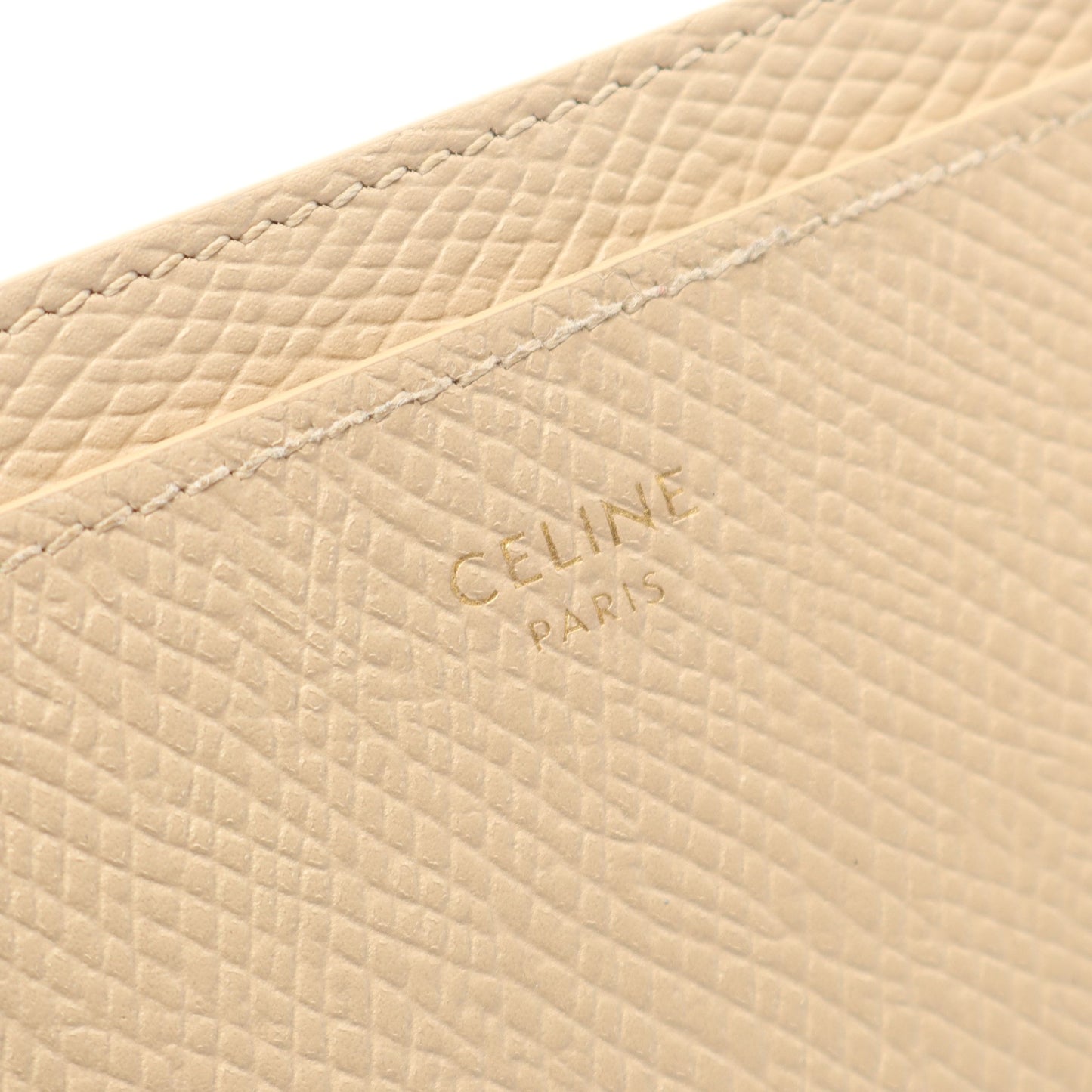 カードホルダー カードケース レザー ベージュ セリーヌ 財布・小物 CELINE