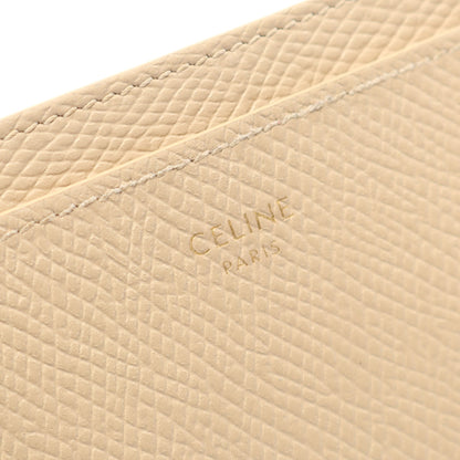 カードホルダー カードケース レザー ベージュ セリーヌ 財布・小物 CELINE