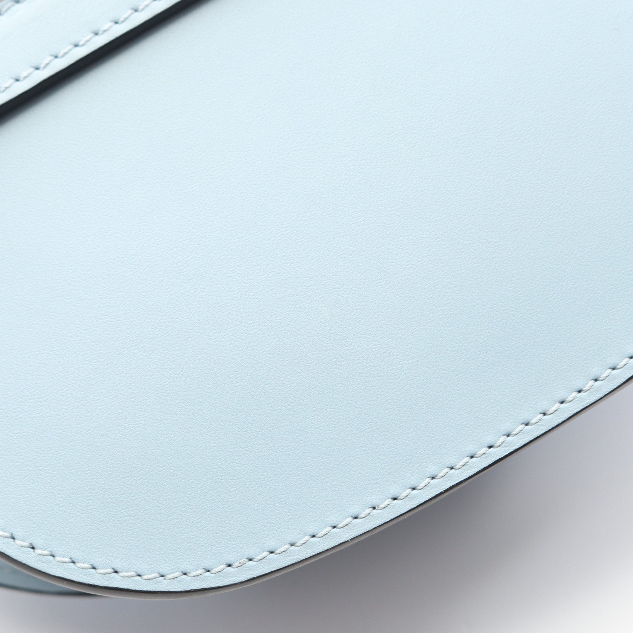 ゲート デュアルバッグ ミニ ショルダーバッグ レザー ライトブルー