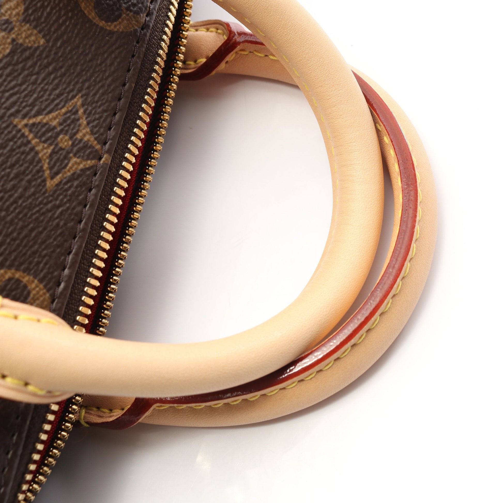 スピーディ バンドリエール20 モノグラム ハンドバッグ PVC レザー ブラウン 2WAY ルイヴィトン バッグ LOUIS VUITTON