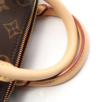 スピーディ バンドリエール20 モノグラム ハンドバッグ PVC レザー ブラウン 2WAY ルイヴィトン バッグ LOUIS VUITTON