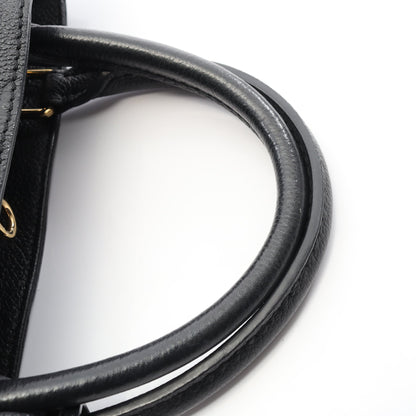 モンテーニュBB モノグラムアンプラント ノワール ハンドバッグ レザー ブラック ルイヴィトン バッグ LOUIS VUITTON