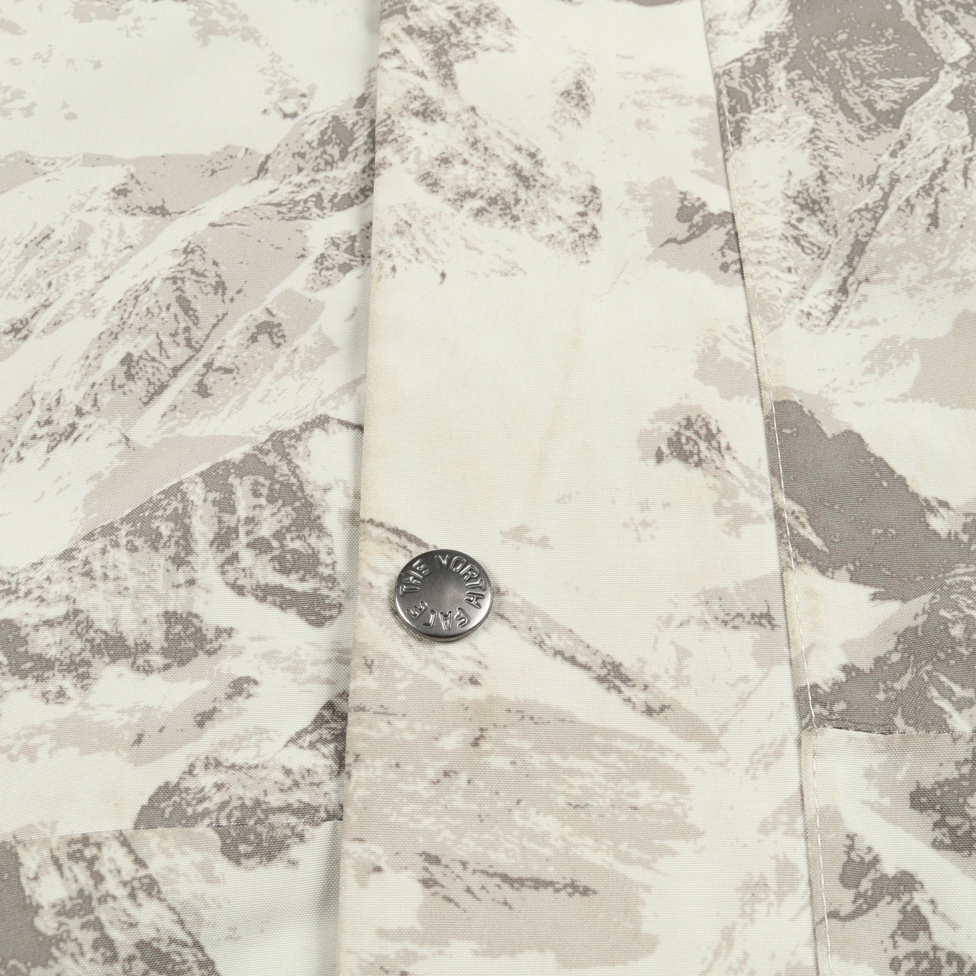 NOVELTY GTX MOUNTAIN JACKET マウンテンパーカー 総柄 カーキベージュ ブラック フード付き ザノースフェイス ホワイトレーベル アウター THE NORTH FACE WHITE LABEL