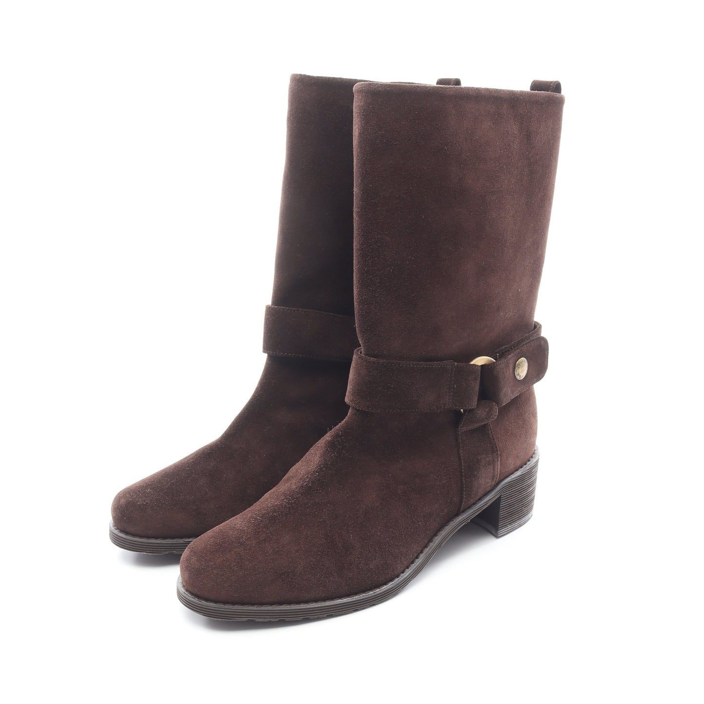 ブーツ スエード ダークブラウン スチュアートワイツマン シューズ Stuart Weitzman