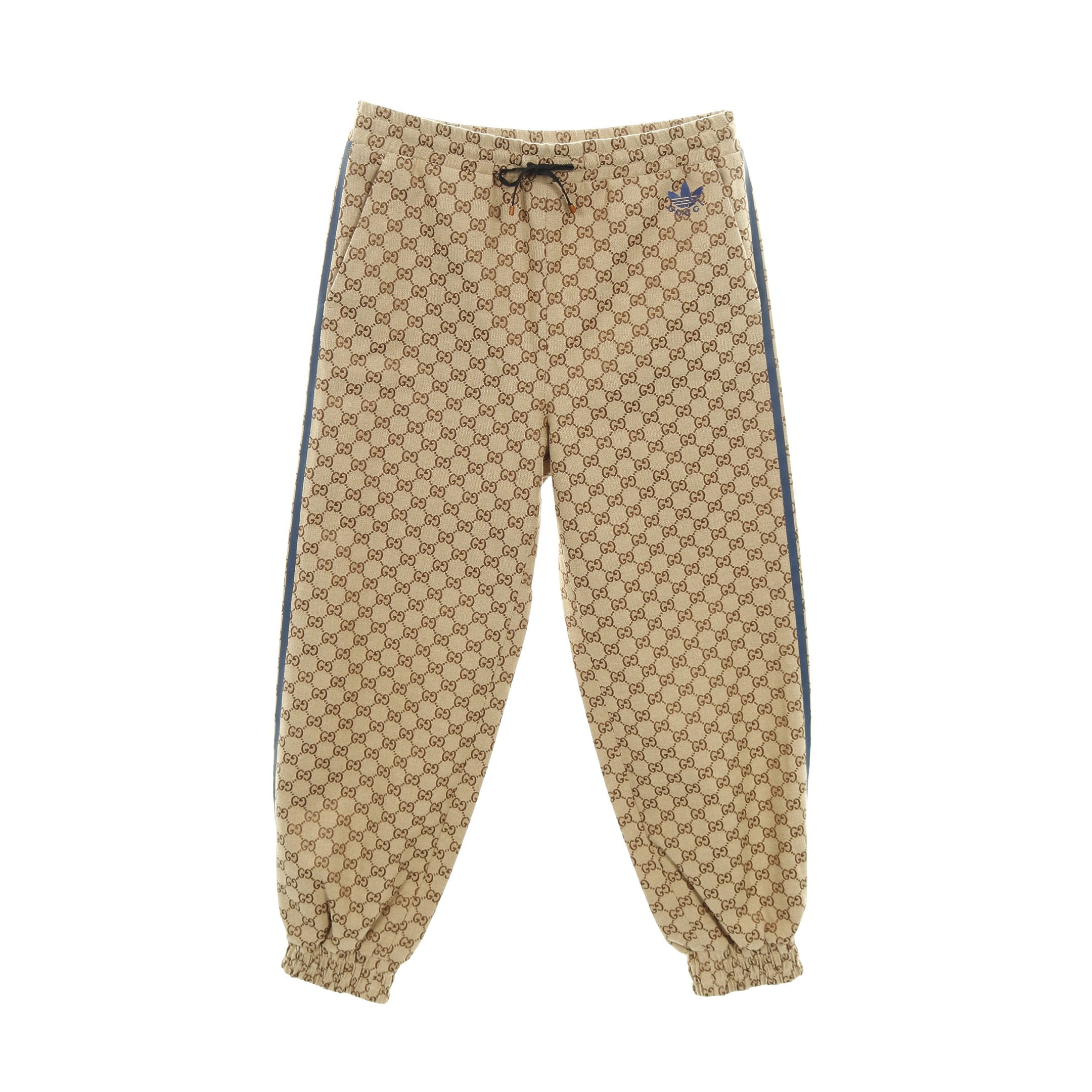 GUCCI × adidas スリーライン GGキャンバス スウェットパンツ ジョガー