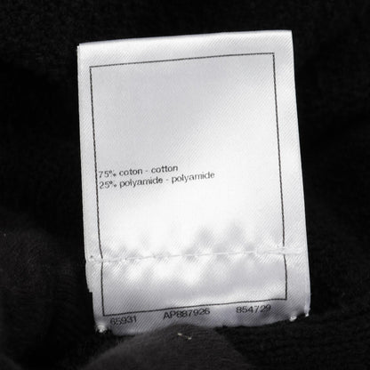 ココマーク フェイクパールボタン ワンピース コットン ブラック シャネル ワンピース CHANEL