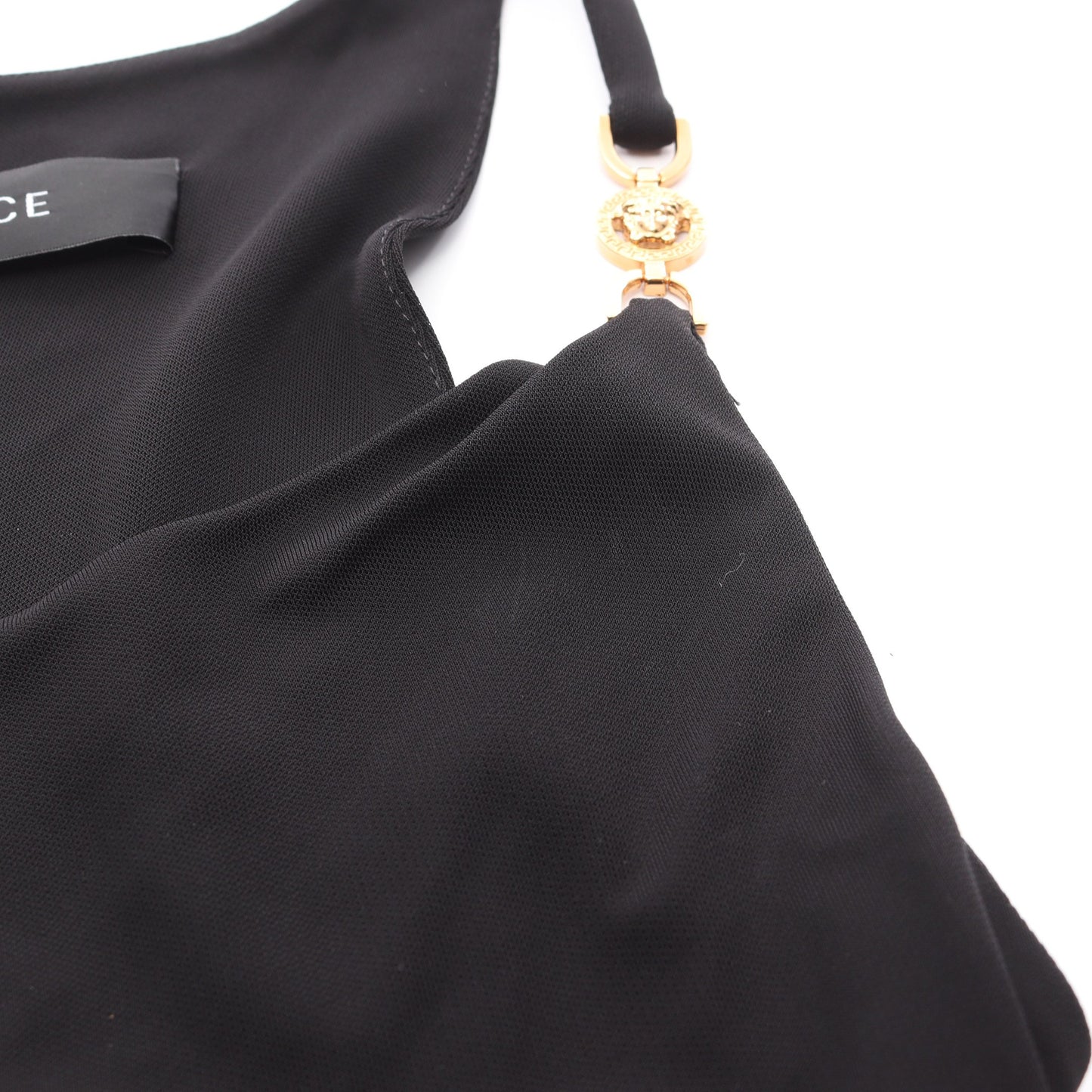 メデューサ ワンピース レーヨン ブラック ヴェルサーチ ワンピース Versace