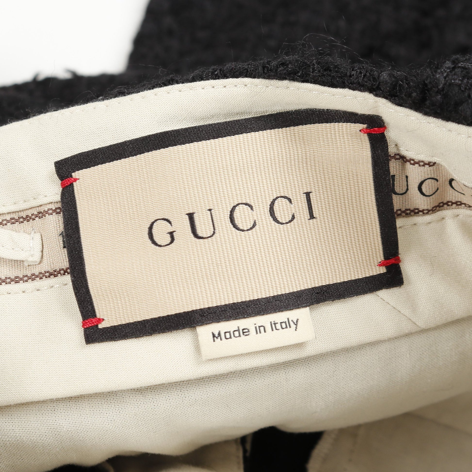 ツイード パンツ ウール ブラック グッチ ボトムス GUCCI