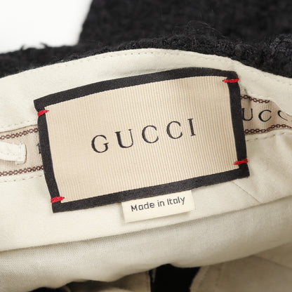 ツイード パンツ ウール ブラック グッチ ボトムス GUCCI