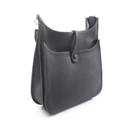 エヴリン 3 トロワ PM ショルダーバッグ トリヨンクレマンス ブラック シルバー金具 K刻印 エルメス バッグ HERMES