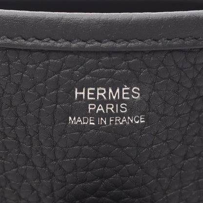 エヴリン 3 トロワ PM ショルダーバッグ トリヨンクレマンス ブラック シルバー金具 K刻印 エルメス バッグ HERMES