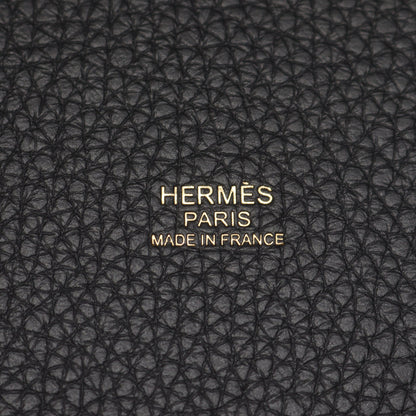 ピコタンロックPM ハンドバッグ トリヨンクレマンス ブラック ゴールド金具 K刻印 エルメス バッグ HERMES