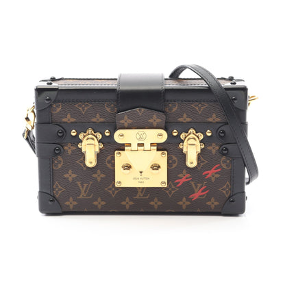 プティット マル モノグラム ショルダーバッグ PVC レザー ブラウン ブラック ルイヴィトン バッグ LOUIS VUITTON