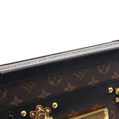 プティット マル モノグラム ショルダーバッグ PVC レザー ブラウン ブラック ルイヴィトン バッグ LOUIS VUITTON