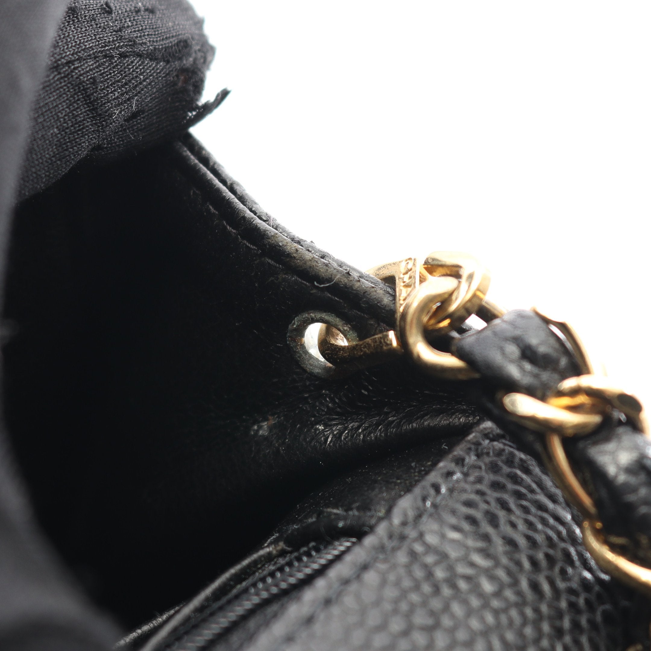 CHANEL シャネル ミニマトラッセ キャビアスキン ブラック 黒 ゴールド シャネル CHANEL ミニマトラッセ18 A01115 3番台 ブラック ゴールド