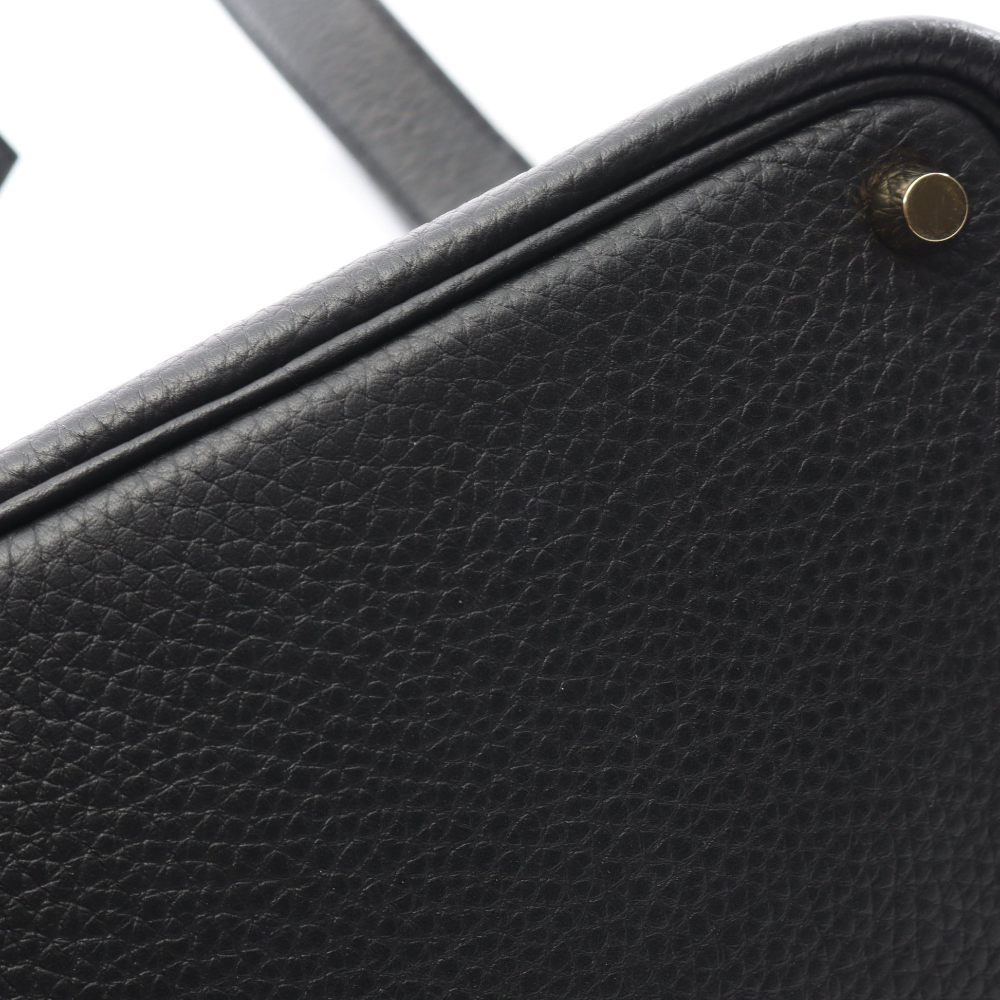ピコタンロックPM ハンドバッグ トリヨンクレマンス ブラック ゴールド金具 Z刻印 エルメス バッグ HERMES