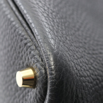 ピコタンロックPM ハンドバッグ トリヨンクレマンス ブラック ゴールド金具 Z刻印 エルメス バッグ HERMES