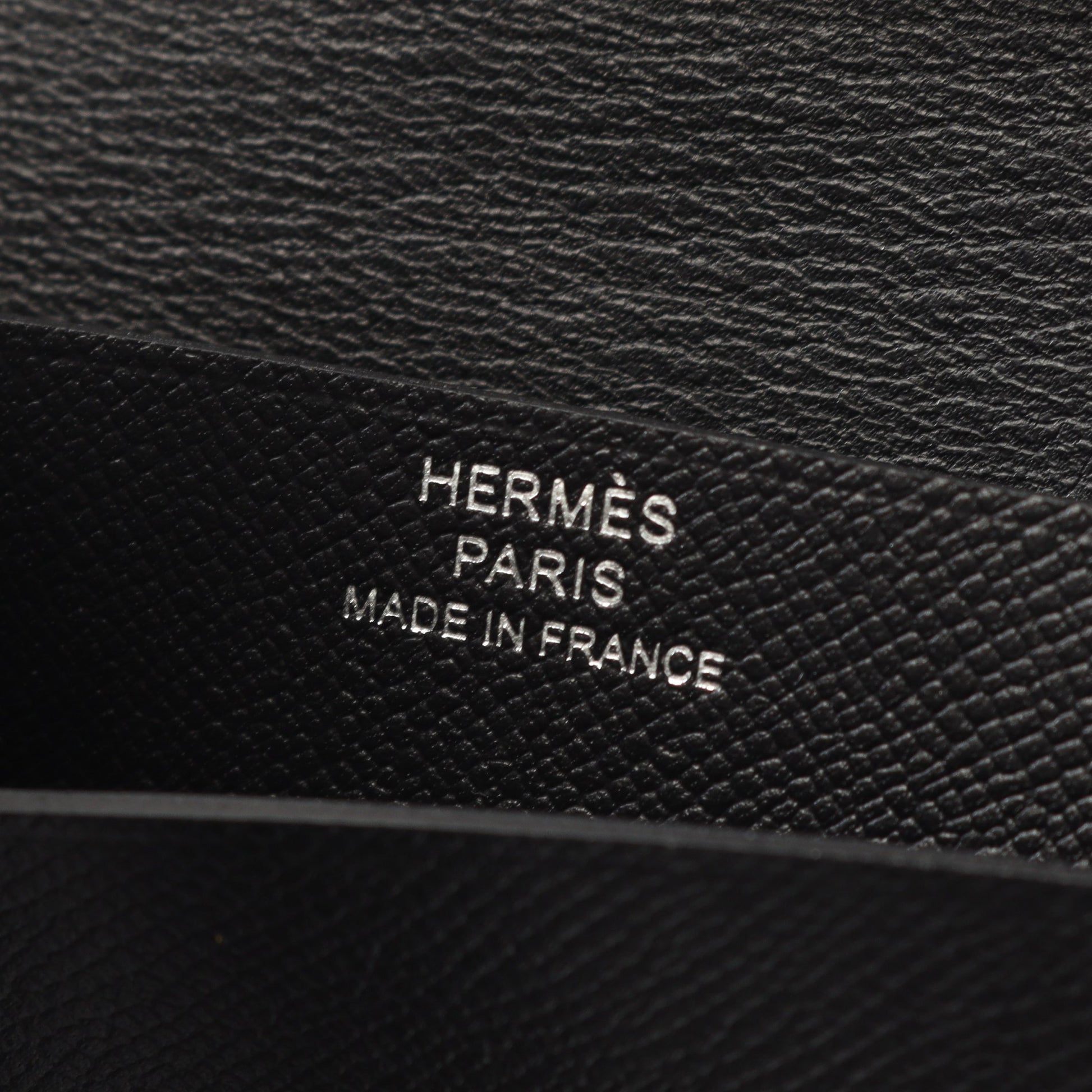 ベアン カードケース ヴォーマダム ブラック ブラック金具 K刻印 エルメス 財布・小物 HERMES