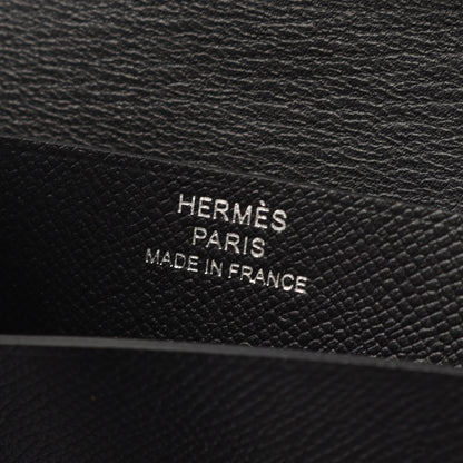 ベアン カードケース ヴォーマダム ブラック ブラック金具 K刻印 エルメス 財布・小物 HERMES