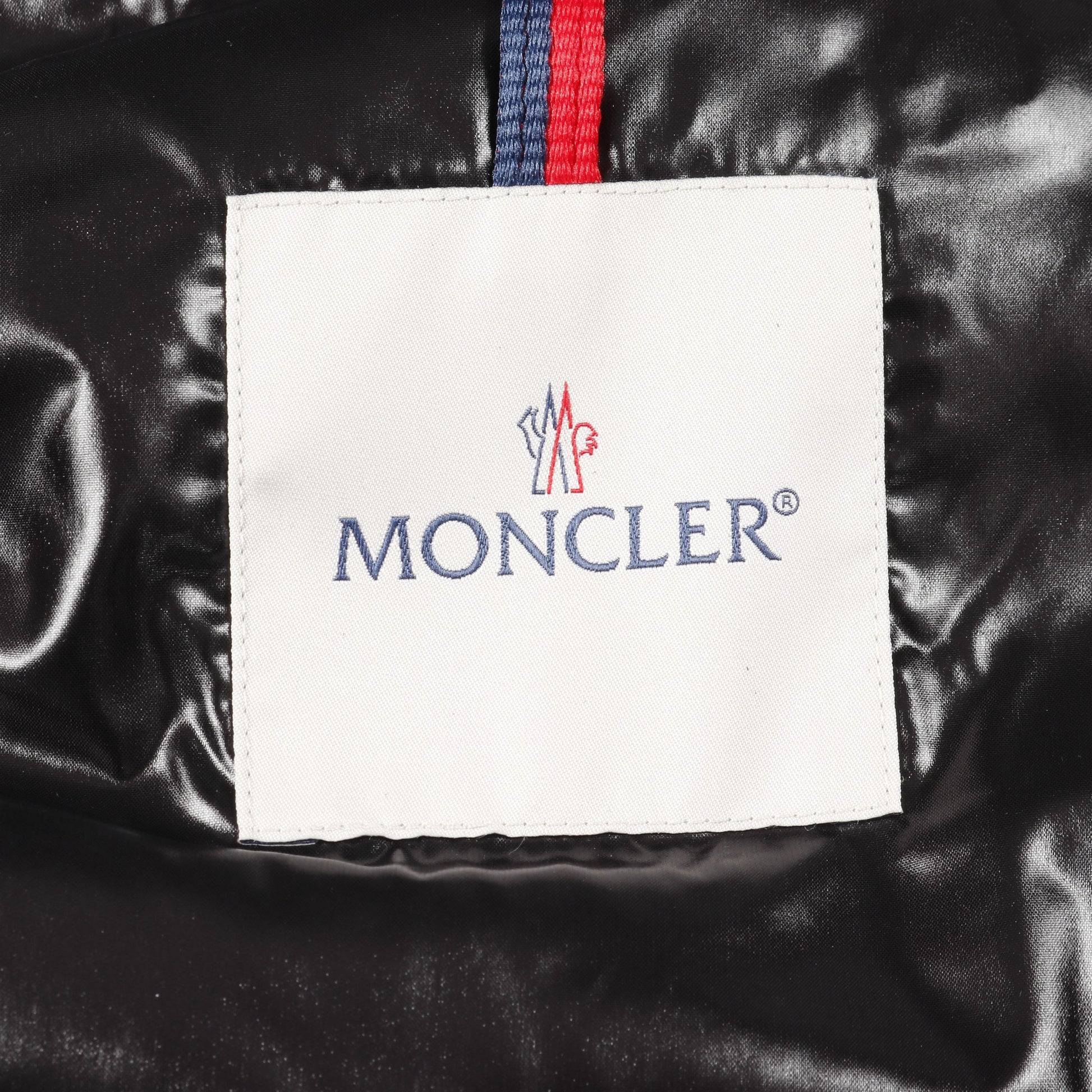 COURCELLES ダウンコート ナイロン ブラック フード付き 25AW モンクレール アウター MONCLER