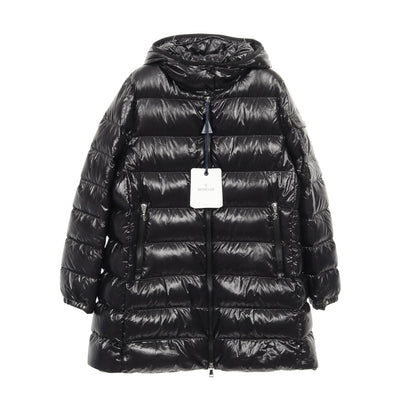 COURCELLES ダウンコート ナイロン ブラック フード付き 25AW モンクレール アウター MONCLER