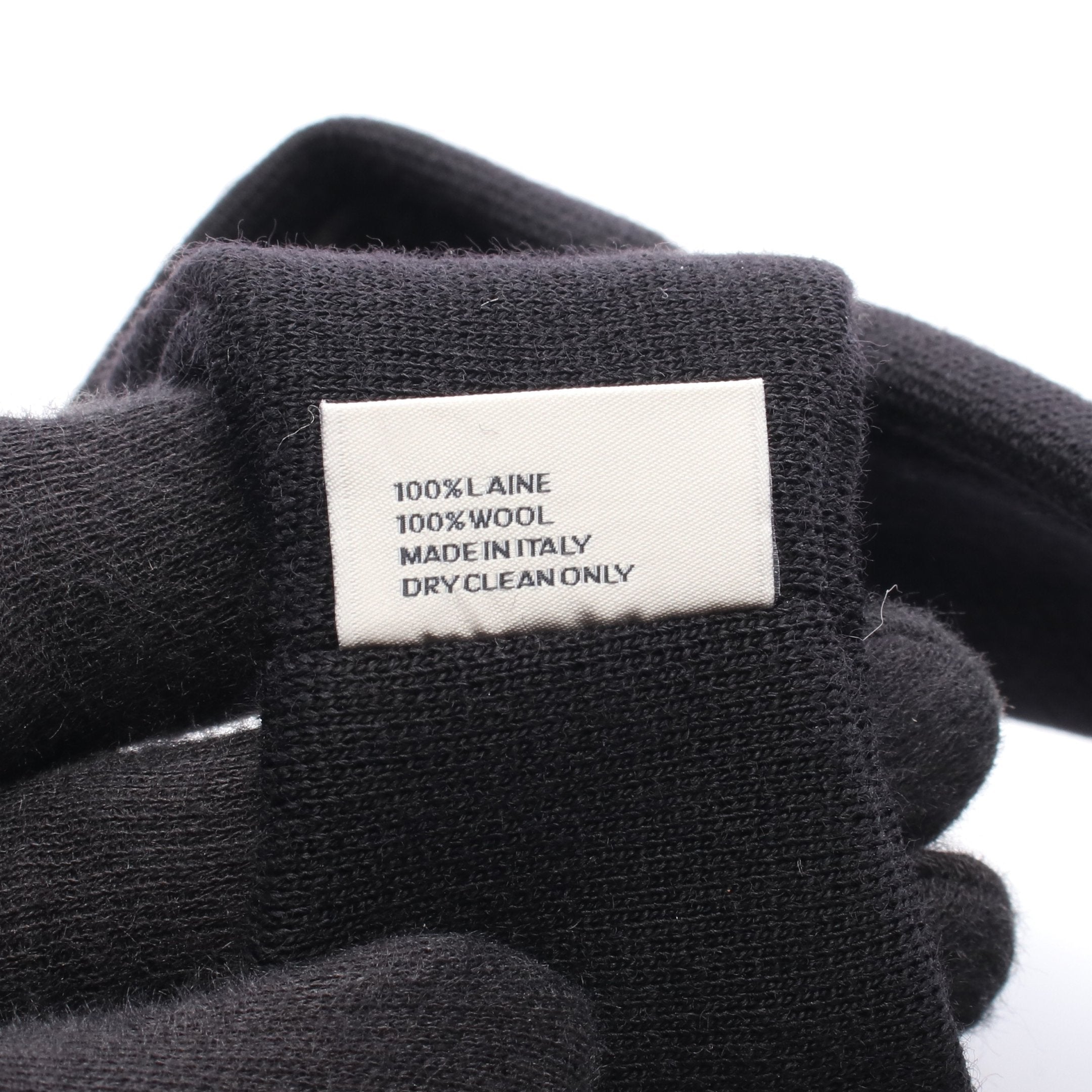 トリオンフ ヘアバンド ヘアアクセサリー ウール ブラック セリーヌ