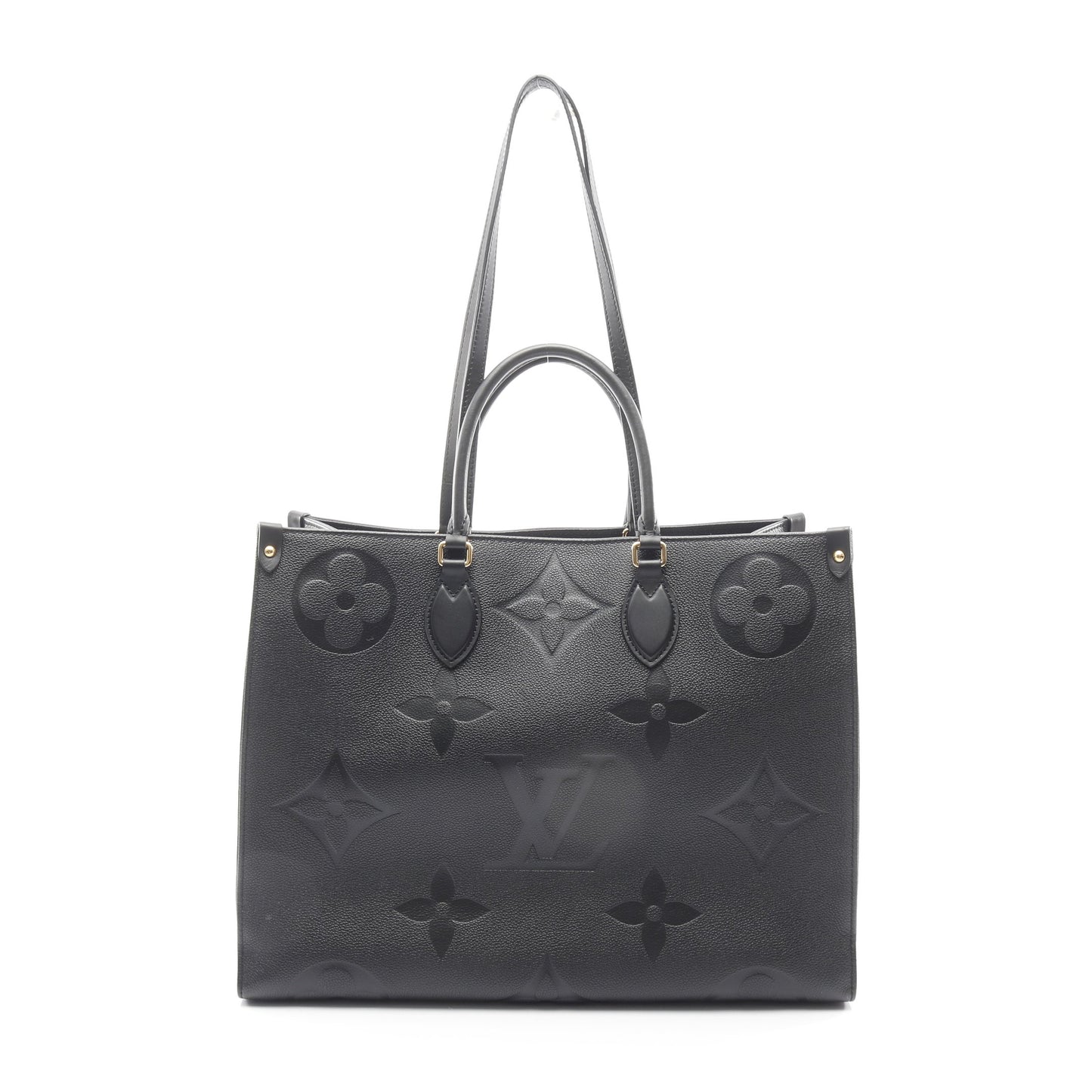 オンザゴーGM モノグラムアンプラント ノワール ショルダーバッグ トートバッグ レザー ブラック 2WAY ルイヴィトン バッグ LOUIS VUITTON
