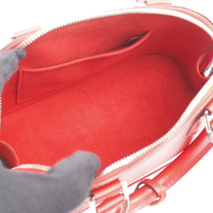 アルマBB エピ コクリコ ハンドバッグ レザー レッド 2WAY ルイヴィトン バッグ LOUIS VUITTON