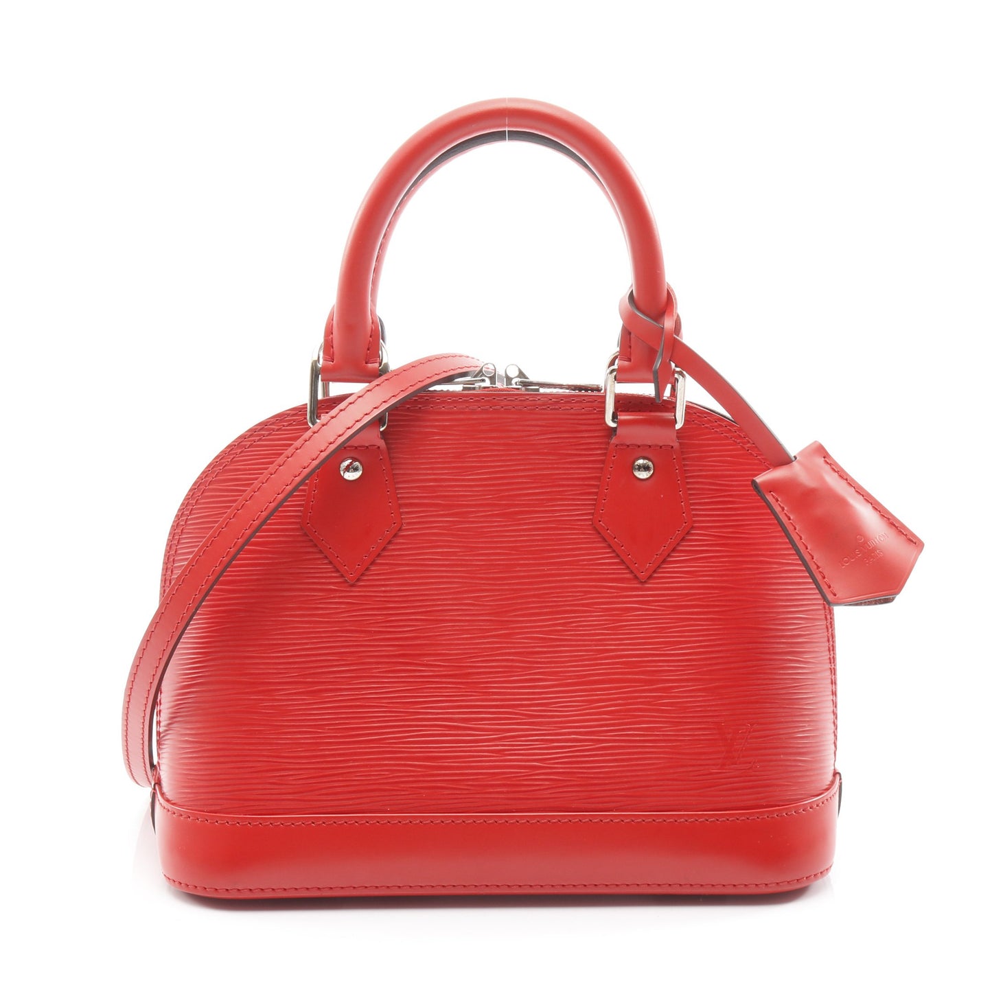 アルマBB エピ コクリコ ハンドバッグ レザー レッド 2WAY ルイヴィトン バッグ LOUIS VUITTON
