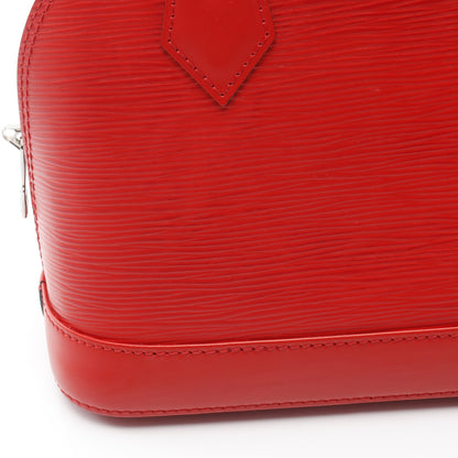 アルマBB エピ コクリコ ハンドバッグ レザー レッド 2WAY ルイヴィトン バッグ LOUIS VUITTON