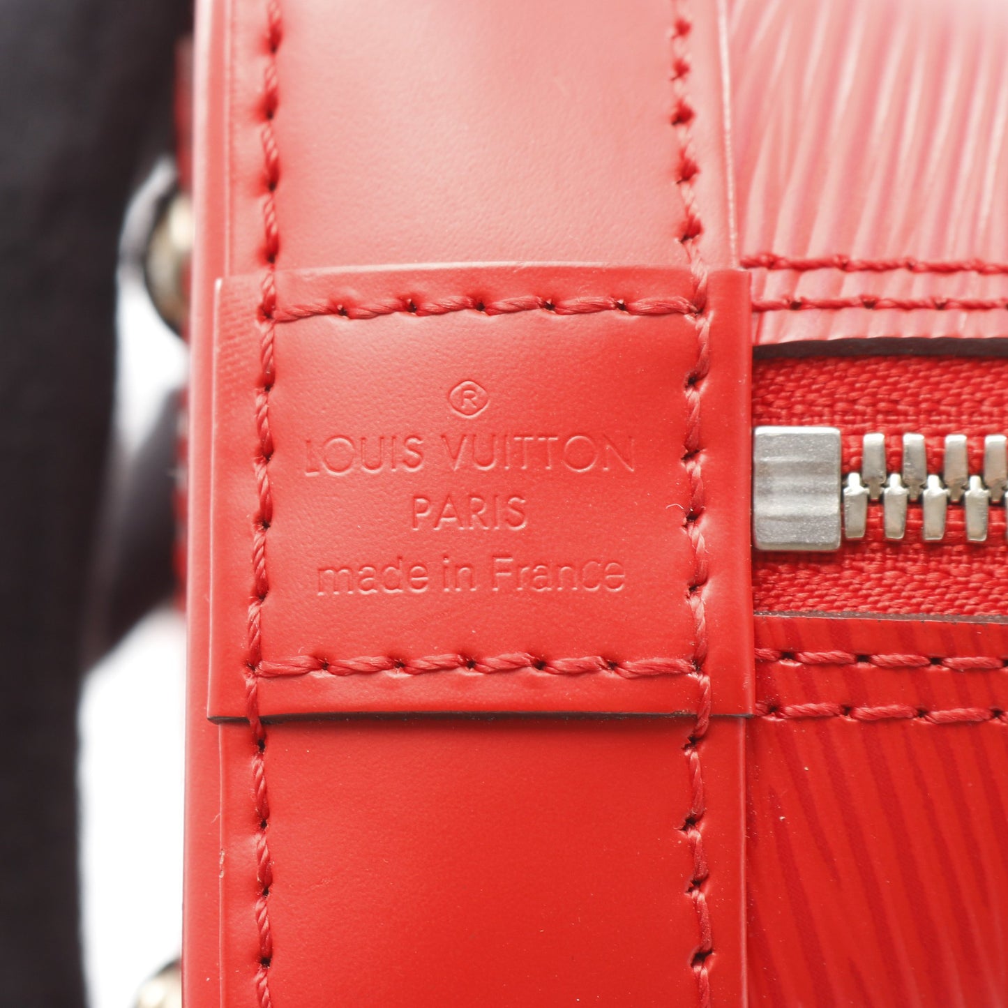 アルマBB エピ コクリコ ハンドバッグ レザー レッド 2WAY ルイヴィトン バッグ LOUIS VUITTON