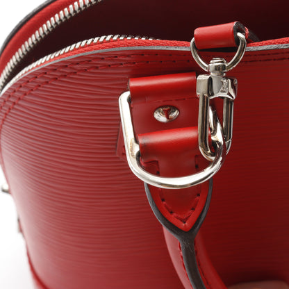 アルマBB エピ コクリコ ハンドバッグ レザー レッド 2WAY ルイヴィトン バッグ LOUIS VUITTON