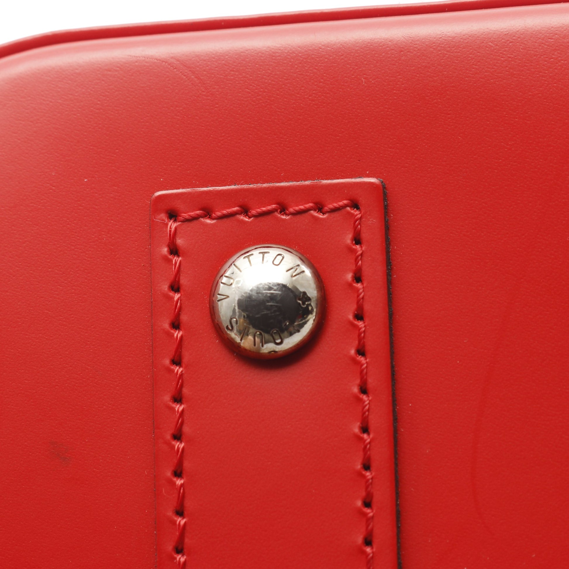 アルマBB エピ コクリコ ハンドバッグ レザー レッド 2WAY ルイヴィトン バッグ LOUIS VUITTON