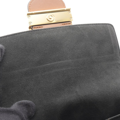 ドーフィーヌ MINI モノグラムリバース ショルダーバッグ PVC レザー ブラウン ベージュ ルイヴィトン バッグ LOUIS VUITTON