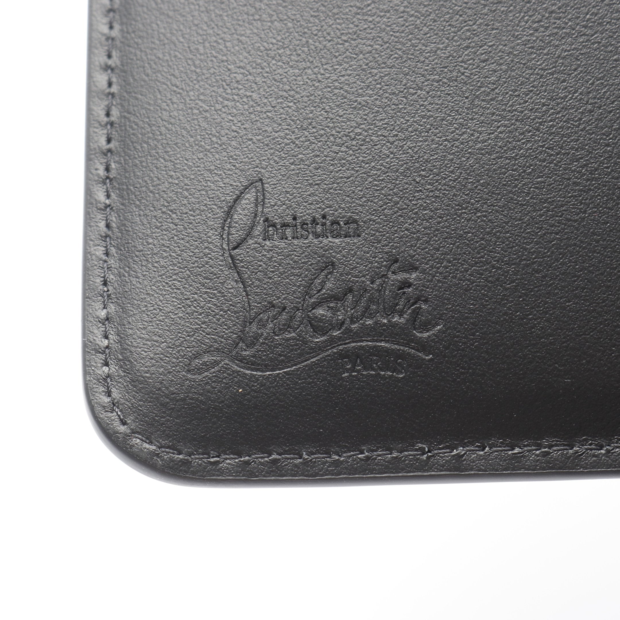 LOUBI54 ZIPPED CARD HOLDER ルビ54 カードケース レザー ブラック