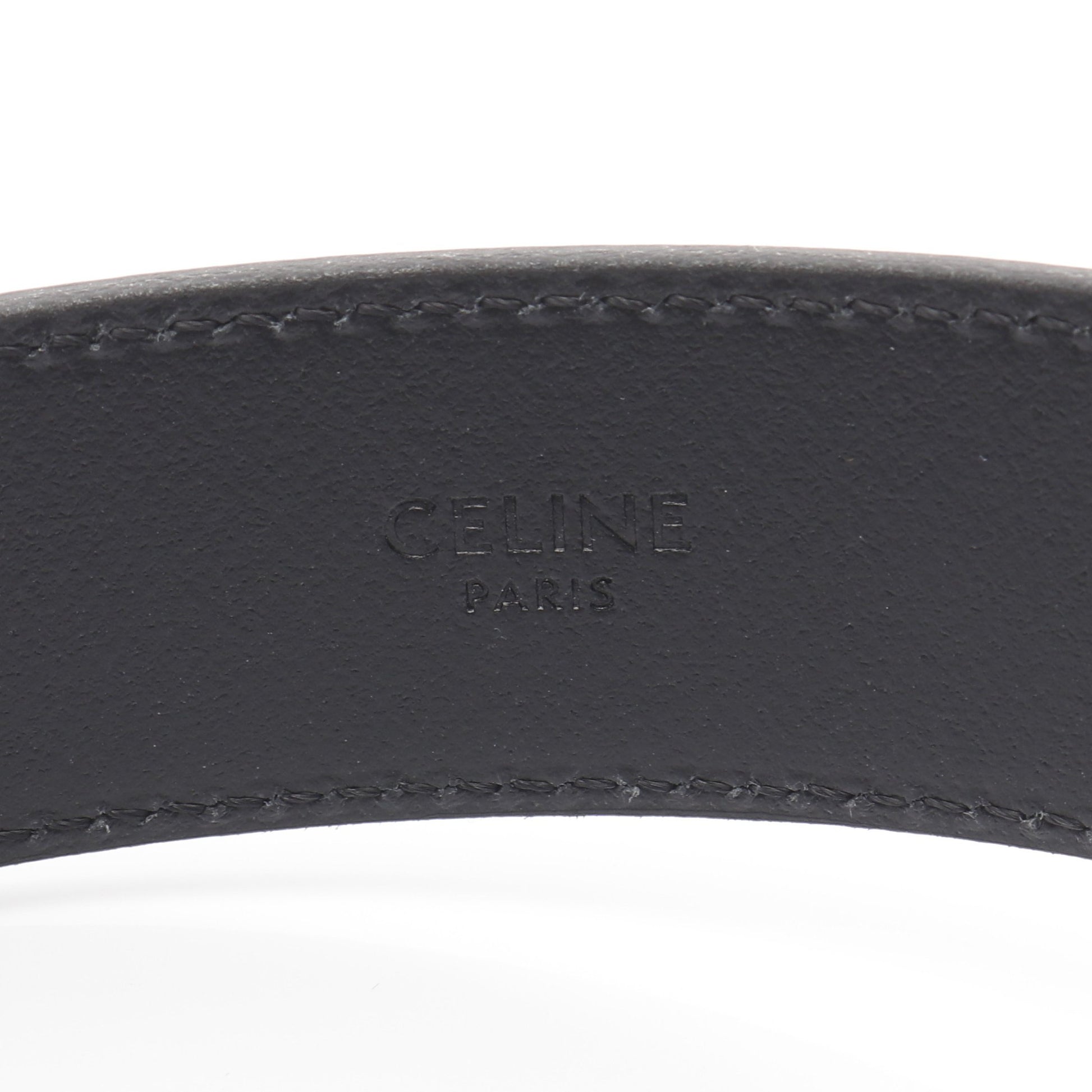 トリオンフ ベルト レザー ブラック セリーヌ 財布・小物 CELINE