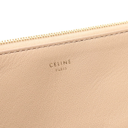 クラッチバッグ レザー ライトベージュ グレーベージュ セリーヌ バッグ CELINE